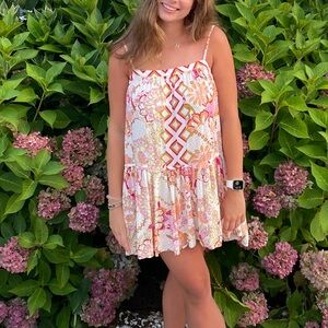 Free People patterned sundress